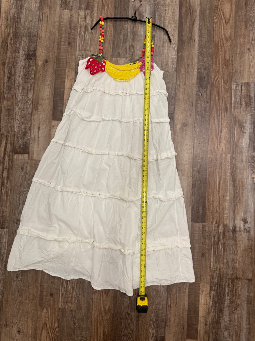 Farm Rio Richilieu Fr🍇🍎🍌s statement dress 100% cotton and fully lined size Small - Picture 7 of 10